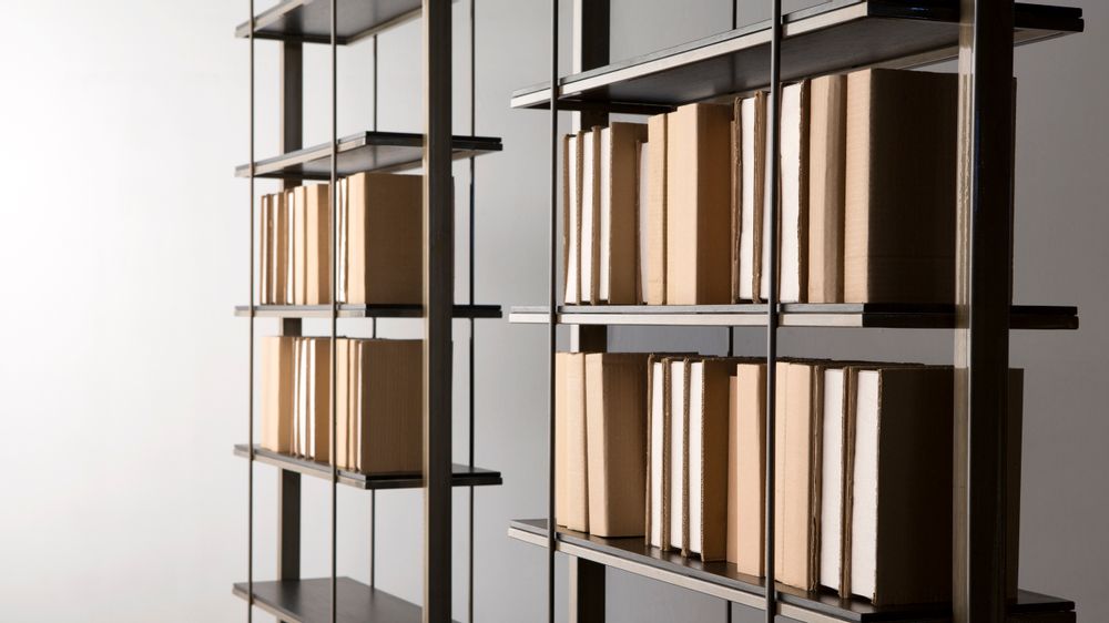 Bibliothèques - Bibliothèques WALL en métal - DOIMO BRASIL