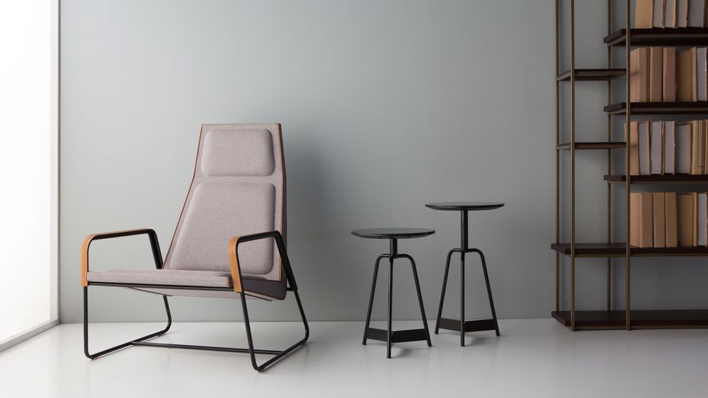 Other tables - TRIP Side table- metal + wood - DOIMO BRASIL