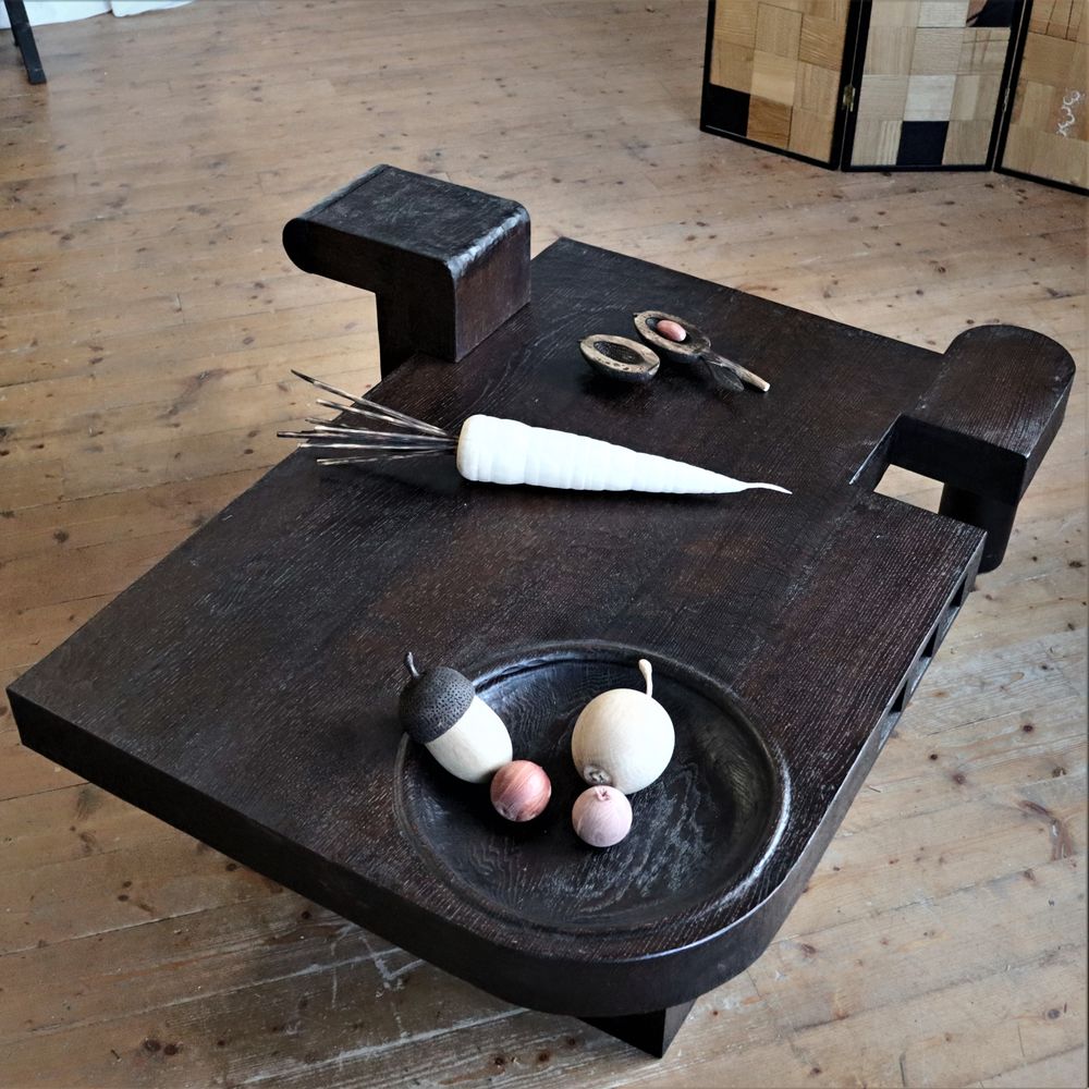 Objets de décoration - Table basse Rustique. - THIERRY LAUDREN