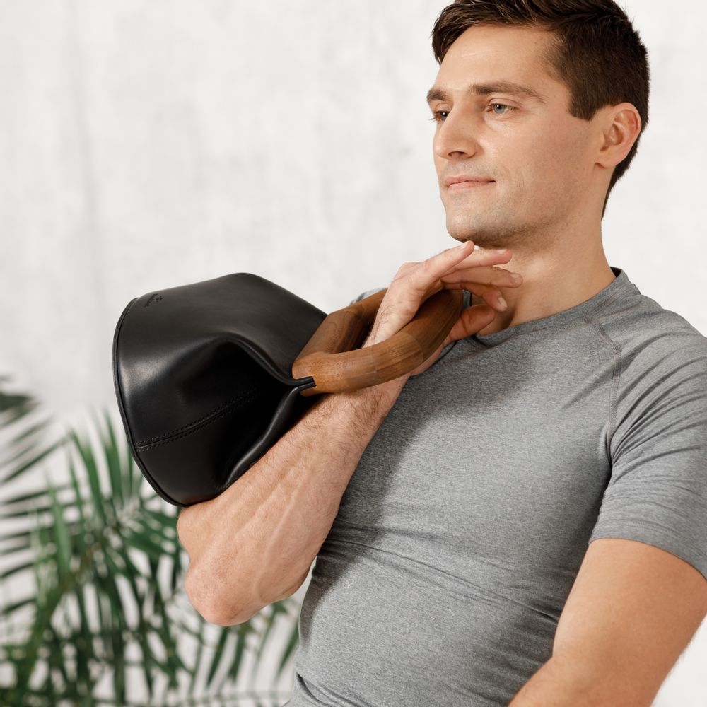 Fitness machines - Leather Kettlebell - MEISTRINE