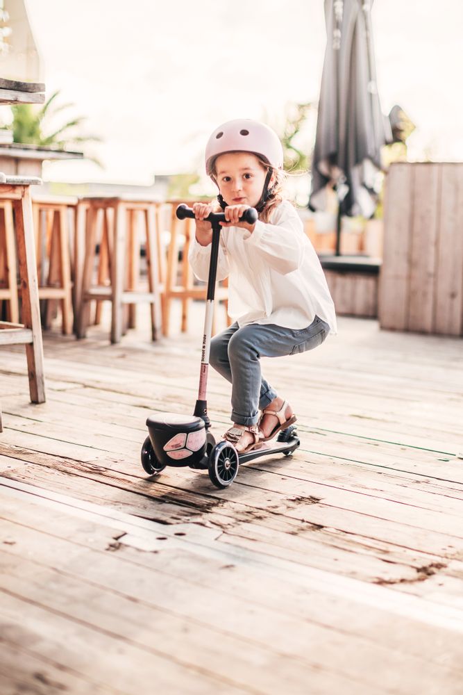 Jouets enfants - Trottinette avec boîte de rangement - SCOOT AND RIDE