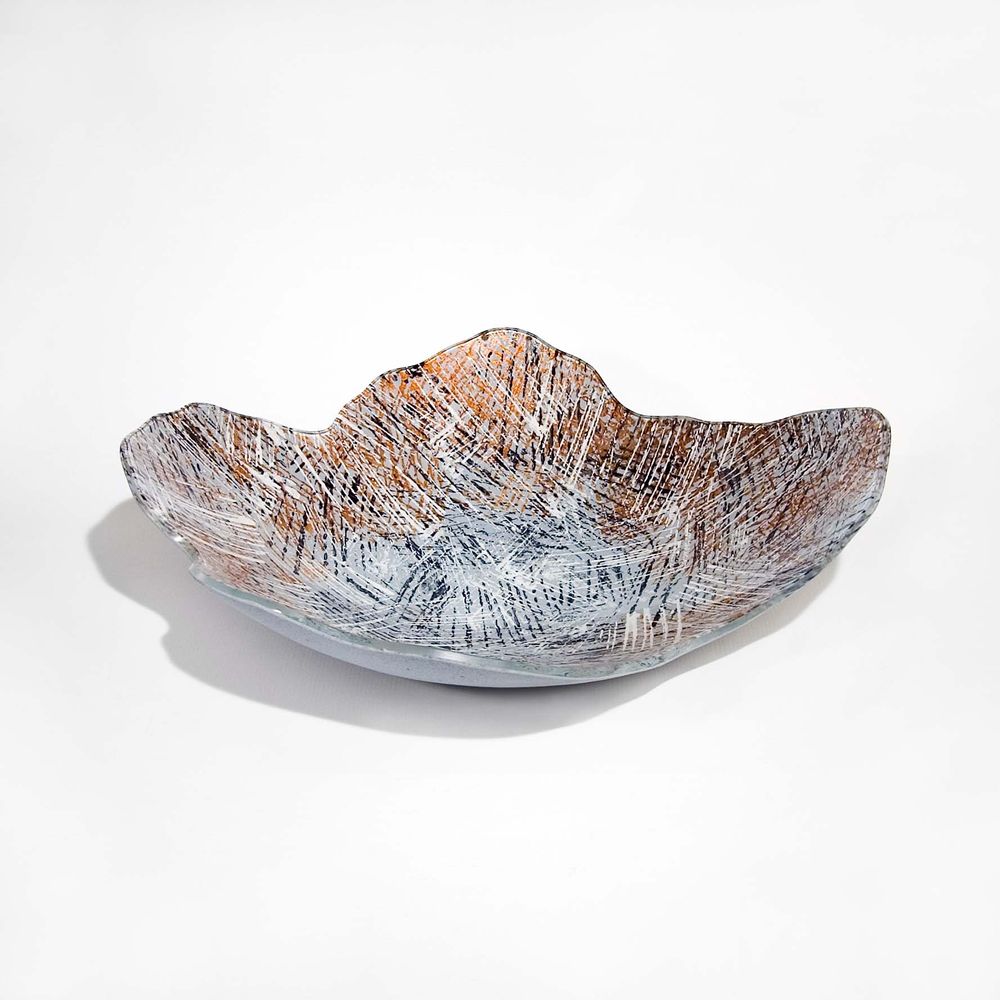 Verre d'art - Grand bol Shell - EVANS ATELIER