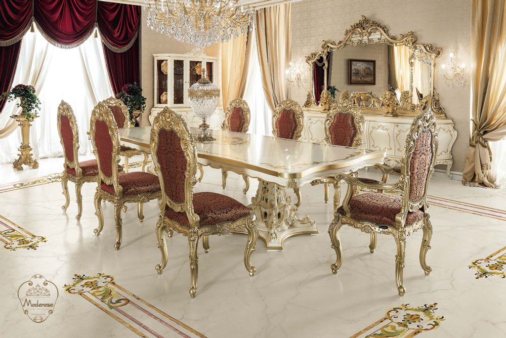 Hanging lights - Deluxe Dining Rooms - MODENESE LUXURY FURNITURE