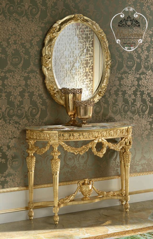 Consoles - Miroirs Classiques pour votre Maison Royale - MODENESE LUXURY FURNITURE