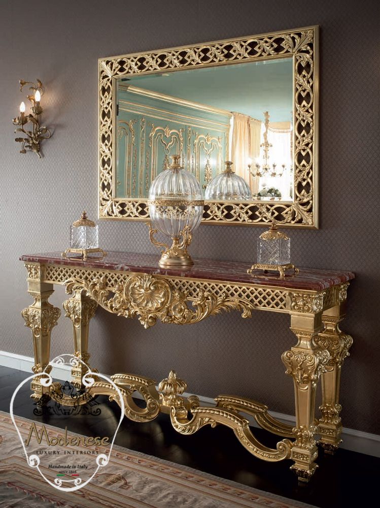 Consoles - Miroirs Classiques pour votre Maison Royale - MODENESE LUXURY FURNITURE