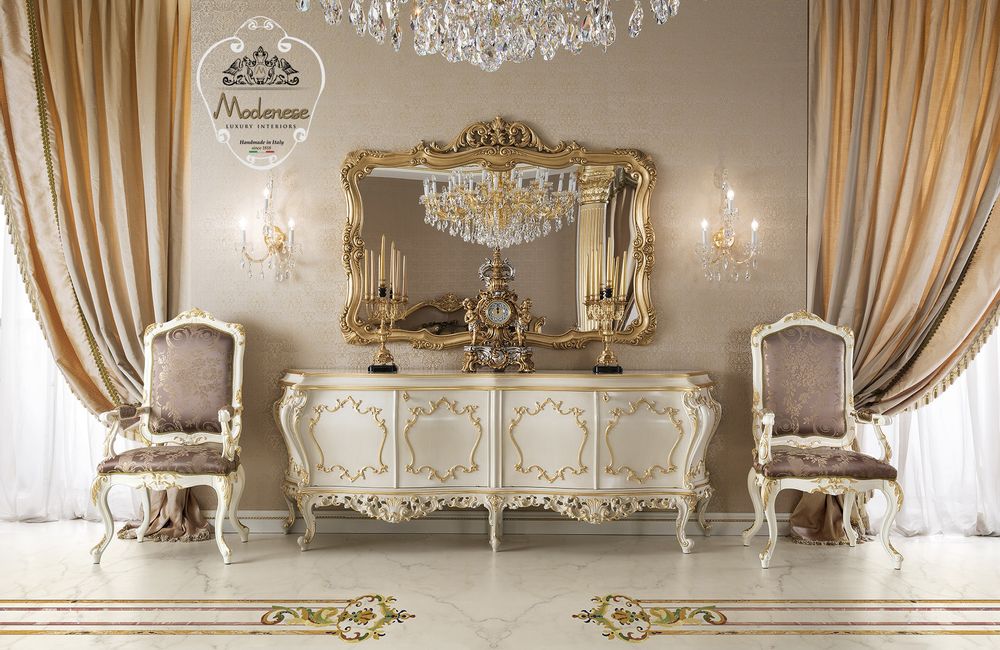 Consoles - Miroirs Classiques pour votre Maison Royale - MODENESE LUXURY FURNITURE