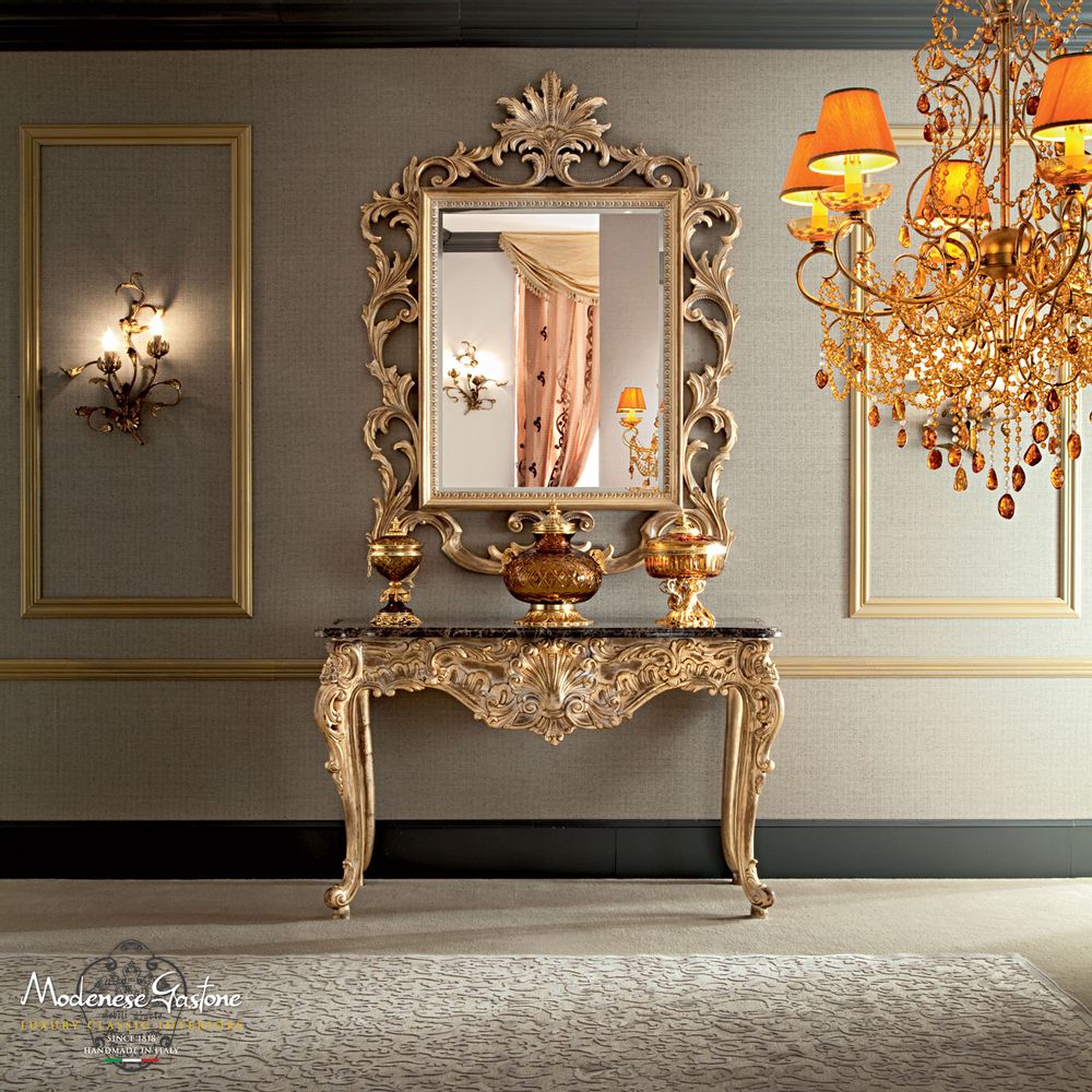Consoles - Miroirs Classiques pour votre Maison Royale - MODENESE LUXURY FURNITURE