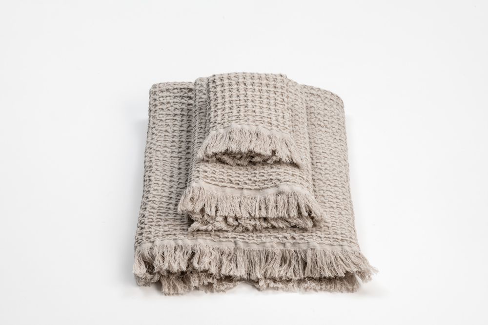 Serviettes de bain - Drap de bain éponge / nid d'abeille - MAISON YAK