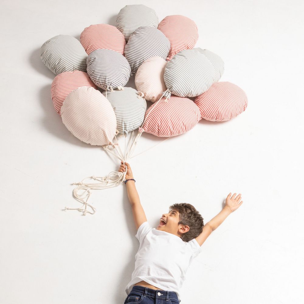 Decorative objects - Mr. Balloon – STOFFAMICO - Textile Wall decoration - MISCIMU' AMICI DI STOFFA