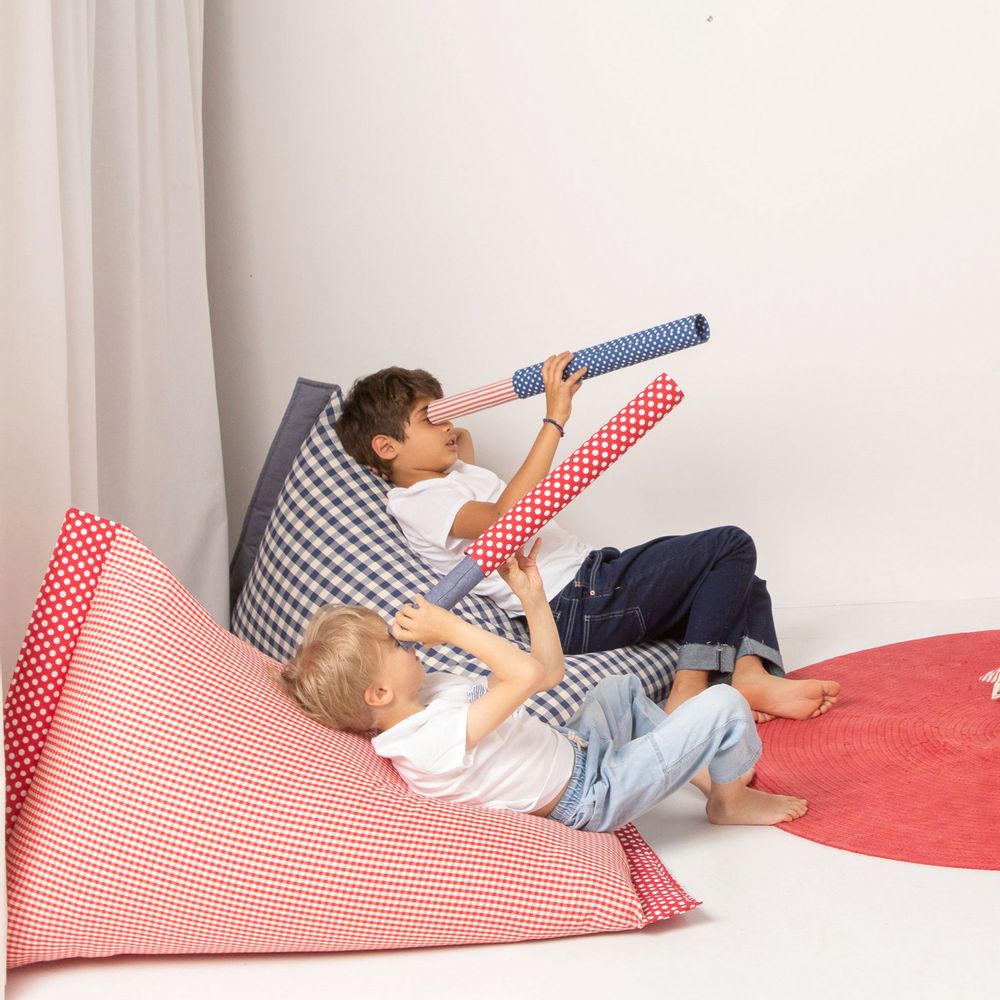Children's bedrooms - Nido – Bean bag - AMICHETTI - MISCIMU' AMICI DI STOFFA
