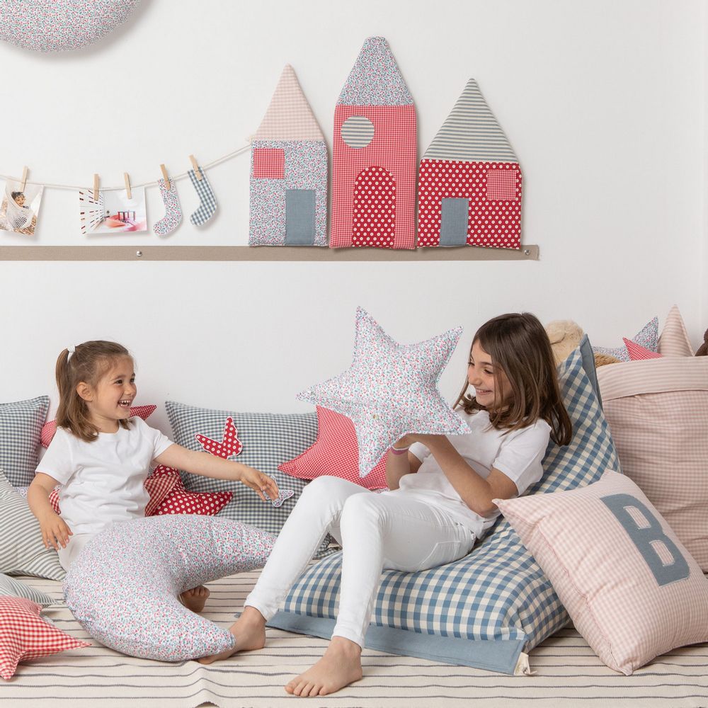 Children's bedrooms - Nido – Bean bag - AMICHETTI - MISCIMU' AMICI DI STOFFA