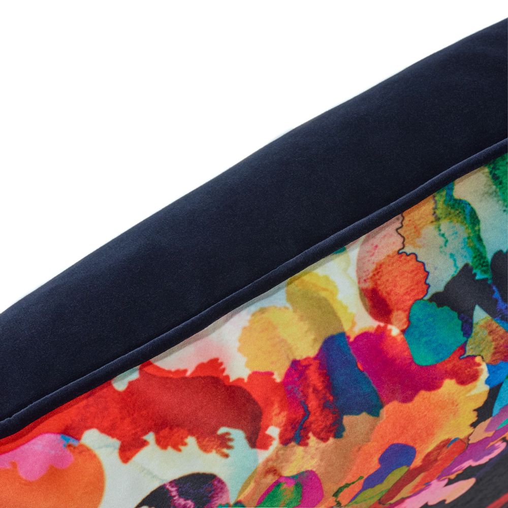 Fabric cushions - Pastoral Velvet Cushion - AMÉLIE CHOQUET