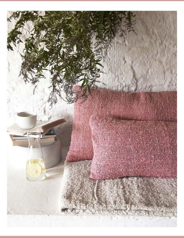 Coussins textile - Coussins fait main en sisal, laine et coton - VALENTINA HOYOS ARISTIZABAL
