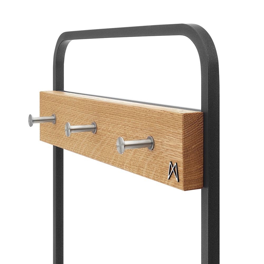 Miroirs - MODULO collection. M209B Hallway bench, M267B Mirror, M268A Wall hanger, M210E Bookcase, M210A Hallway bench, M208 Pouf, M207 Pouf, M267A Mirror - MY MODERN HOME