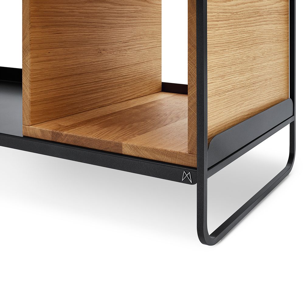 Miroirs - MODULO collection. M209B Hallway bench, M267B Mirror, M268A Wall hanger, M210E Bookcase, M210A Hallway bench, M208 Pouf, M207 Pouf, M267A Mirror - MY MODERN HOME