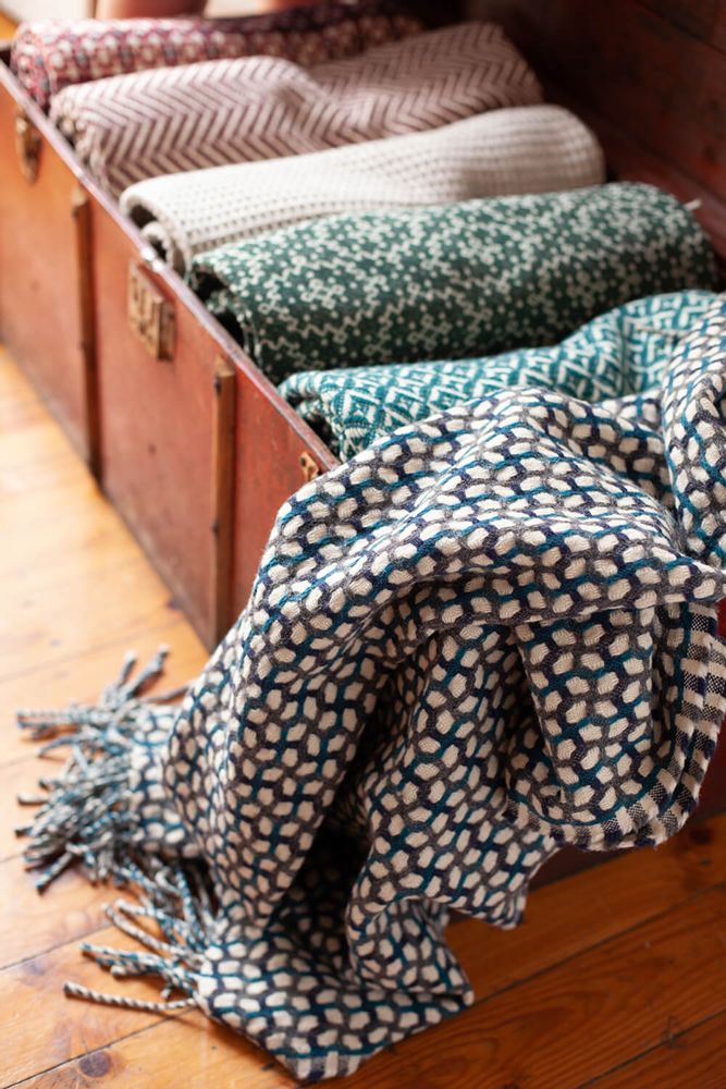 Cadeaux - Couverture en laine Gathering - BUREL FACTORY