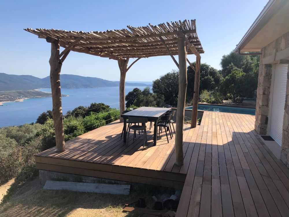 Pergolas - Driftwood pergolas - DECO-NATURE