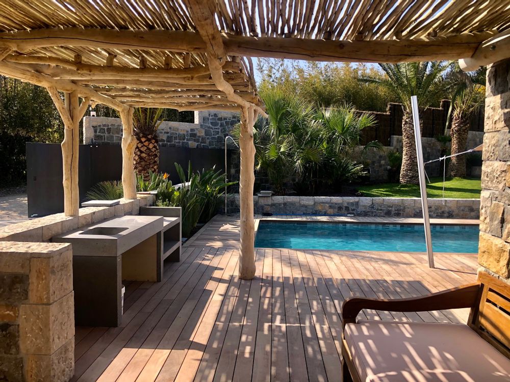 Pergolas - Driftwood pergolas - DECO-NATURE