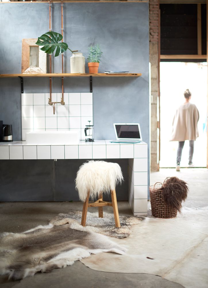 Cushions - DYRESKINN® Icelandic seat cushion 37 x 37 cm - DYRESKINN