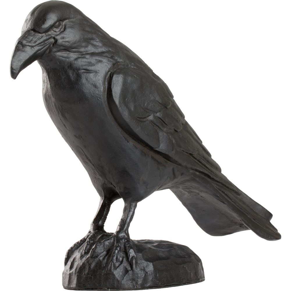Objets de décoration - Sculpture en fonte Corbeau - WILDLIFE GARDEN