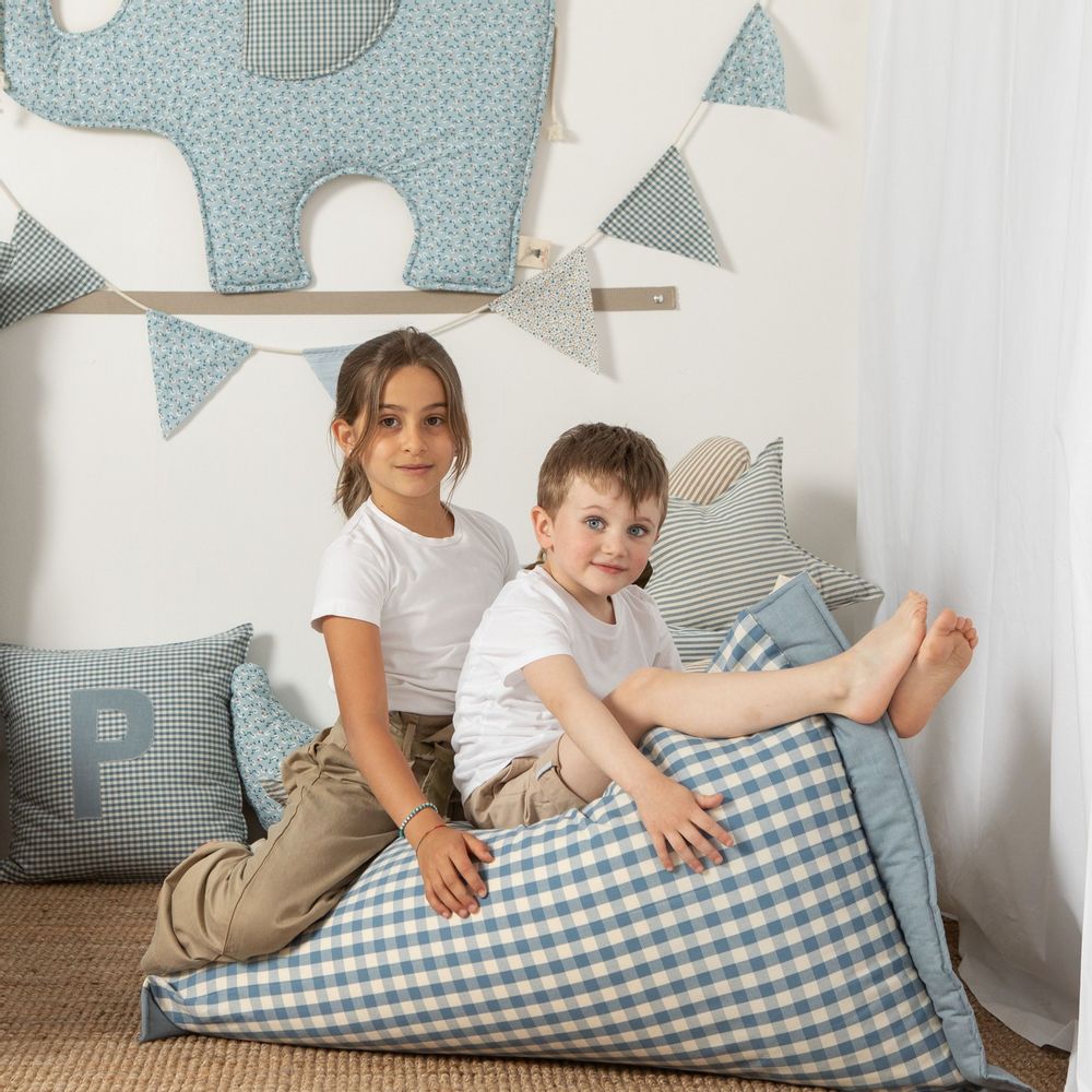 Children's bedrooms - Nido – Bean bag - AMICHETTI - MISCIMU' AMICI DI STOFFA