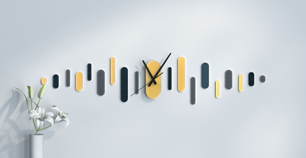 Clocks - MUSCA CLOCK - JOLIE HARMONIE