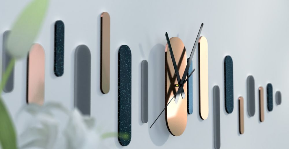Clocks - MUSCA CLOCK - JOLIE HARMONIE