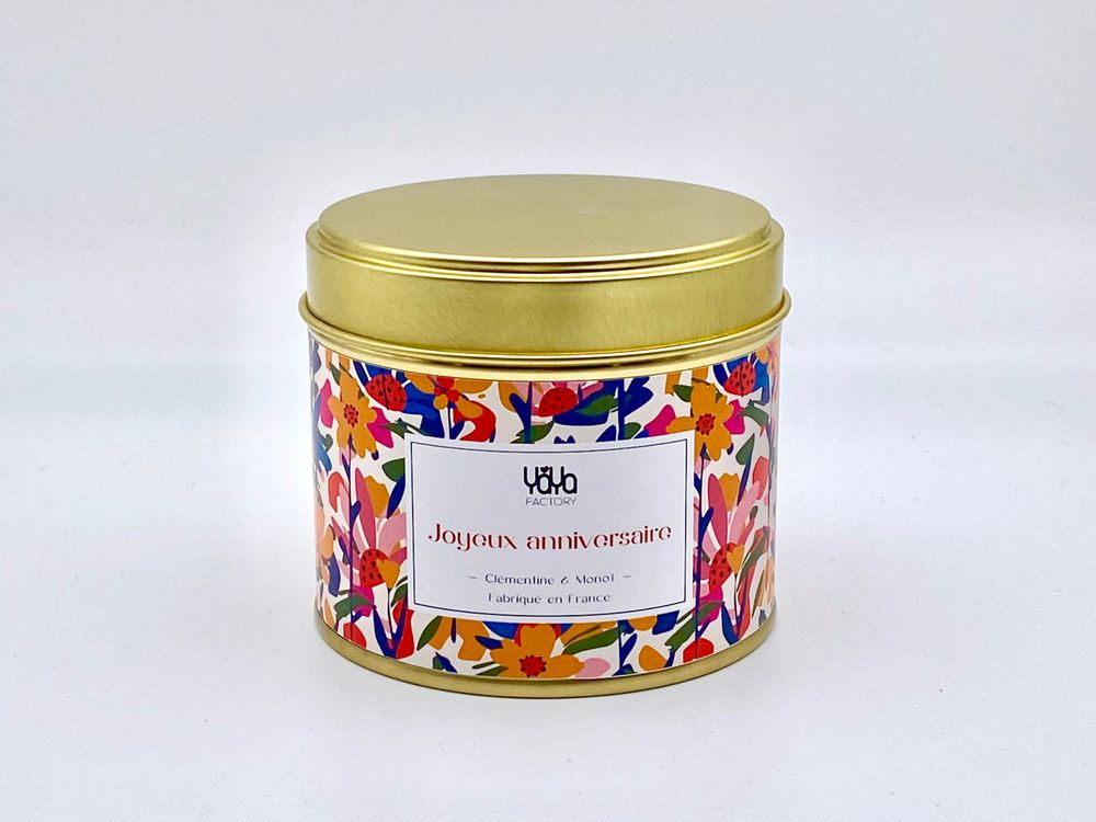 Bijoux - Bougie Végan 100% cire de soja - YAYA FACTORY