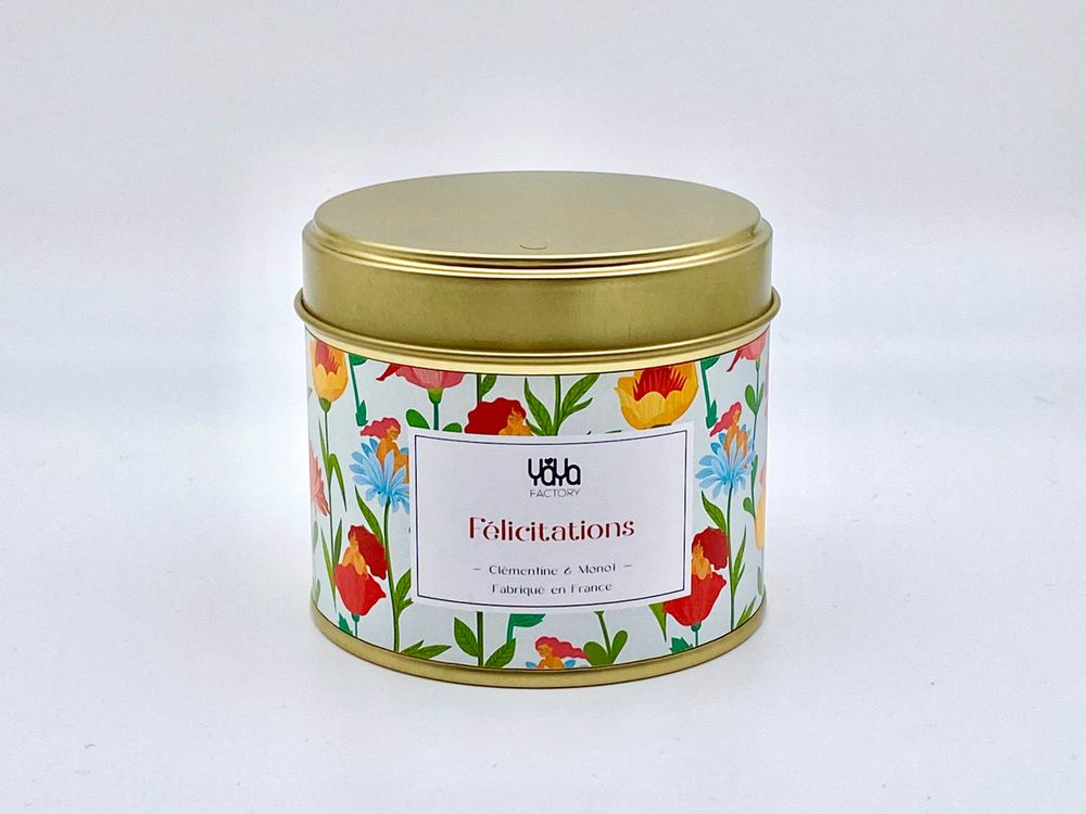 Bijoux - Bougie Végan 100% cire de soja - YAYA FACTORY