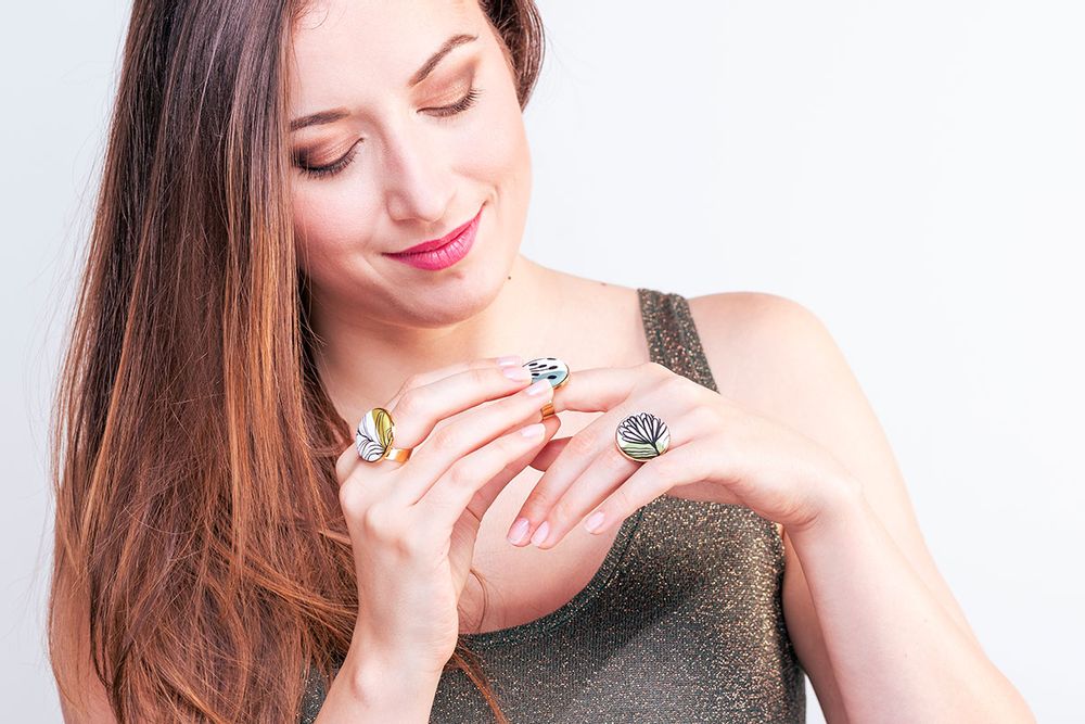 Bijoux - Bague personnalisable en acier inoxydable - YAYA FACTORY