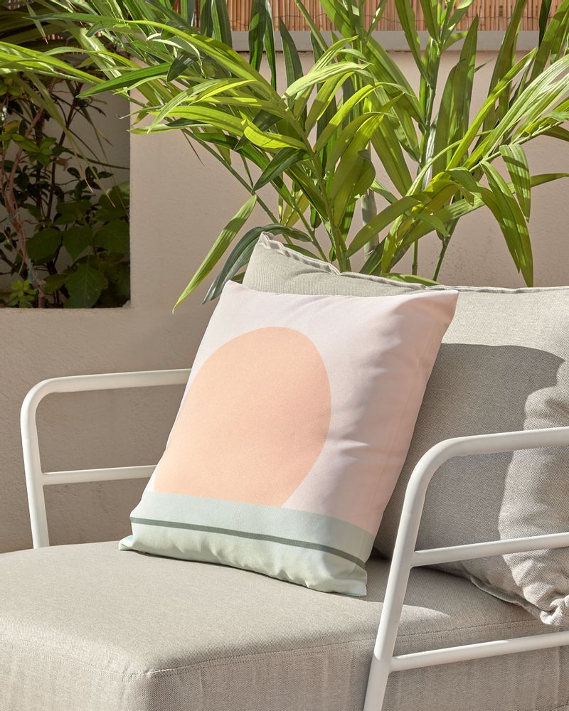 Fauteuils de jardin - Fauteuil Mareluz en acier blanc - KAVE HOME