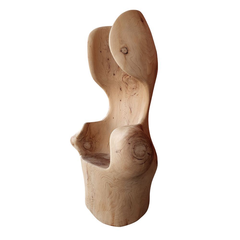 Decorative objects - THRONE OF THE ELVES (Cedar) - Sculpture - PRESENCE ART & DESIGN