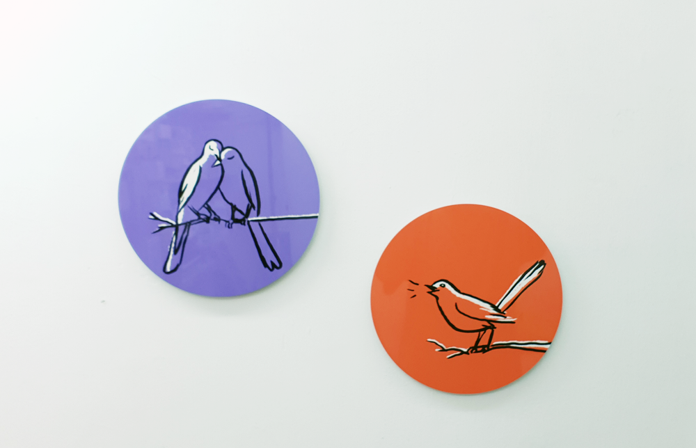 Cadeaux - Art mural | Impression par sublimation sur aluminium | « Circle Line » -par Izhar Cohen - PULP SHOP