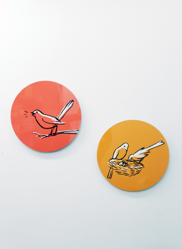 Cadeaux - Art mural | Impression par sublimation sur aluminium | « Circle Line » -par Izhar Cohen - PULP SHOP