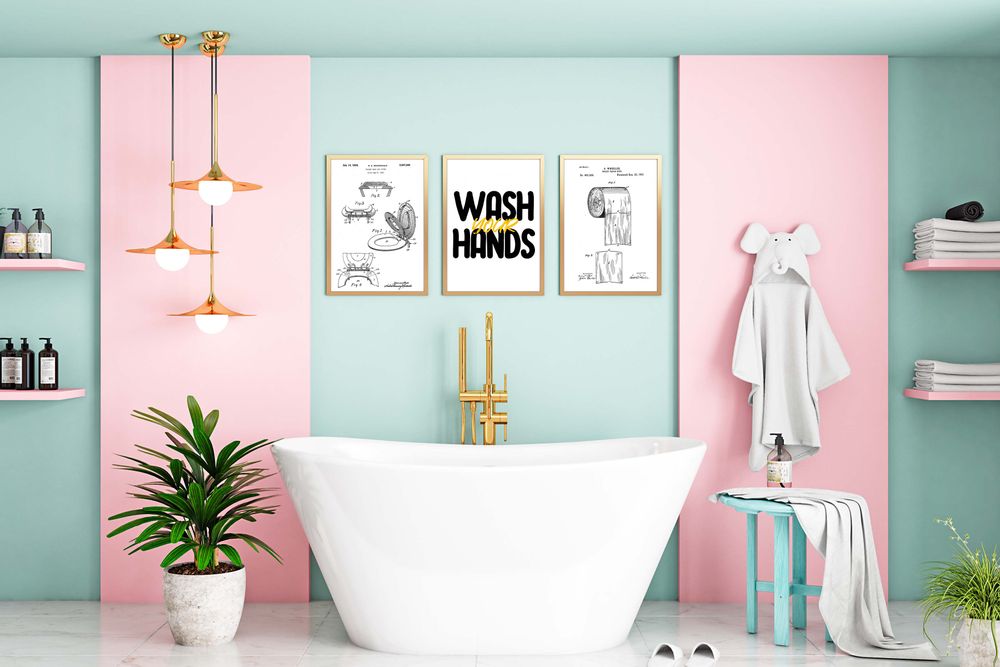 Affiches - AFFICHES TOILETTES - SALLE DE BAIN - L'AFFICHERIE