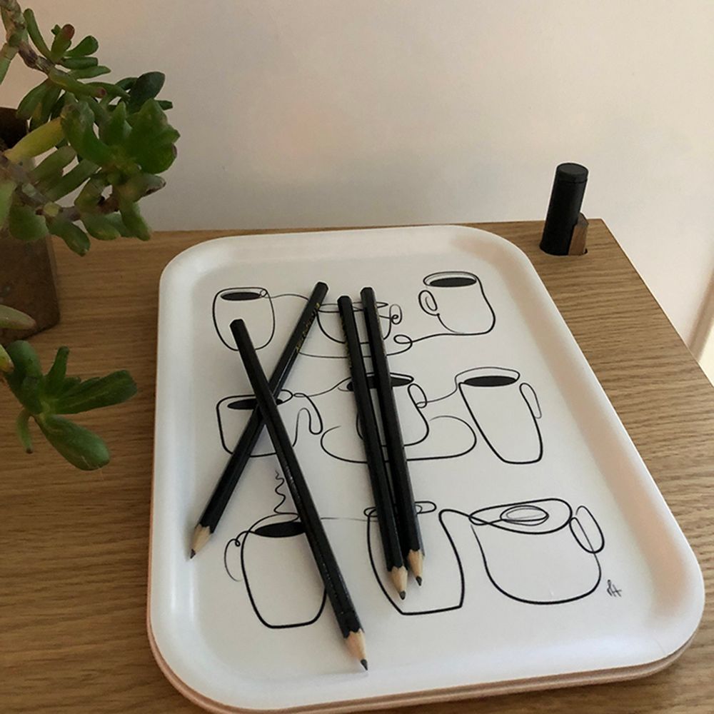 Trays - Handmade Trays, Tea Towers and Biodegradable Spoges for the kitchen  - METTEHANDBERG ART PRINTS