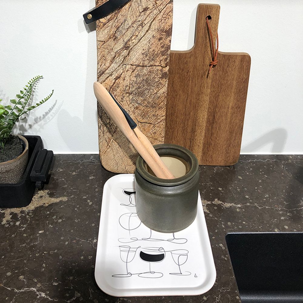 Trays - Handmade Trays, Tea Towers and Biodegradable Spoges for the kitchen  - METTEHANDBERG ART PRINTS