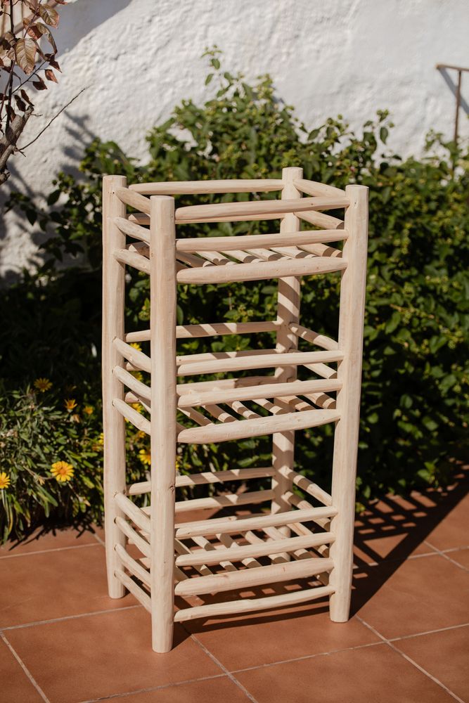 Objets de décoration - DESSERTE EN BOIS MASSIF - COSYDAR-DECO