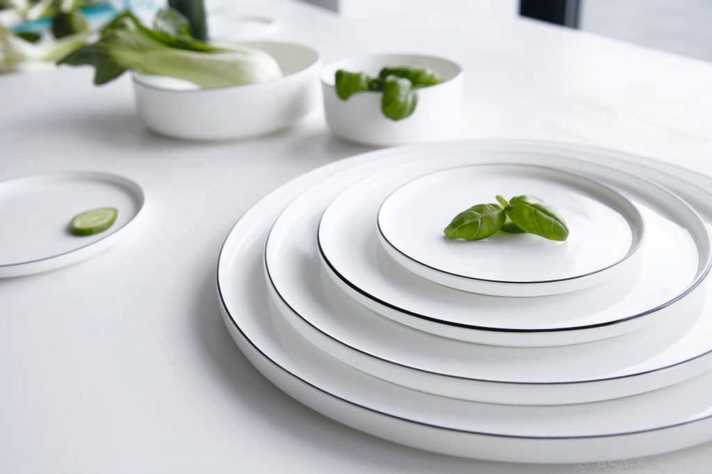 Everyday plates - OCO Black Line - ASA SELECTION
