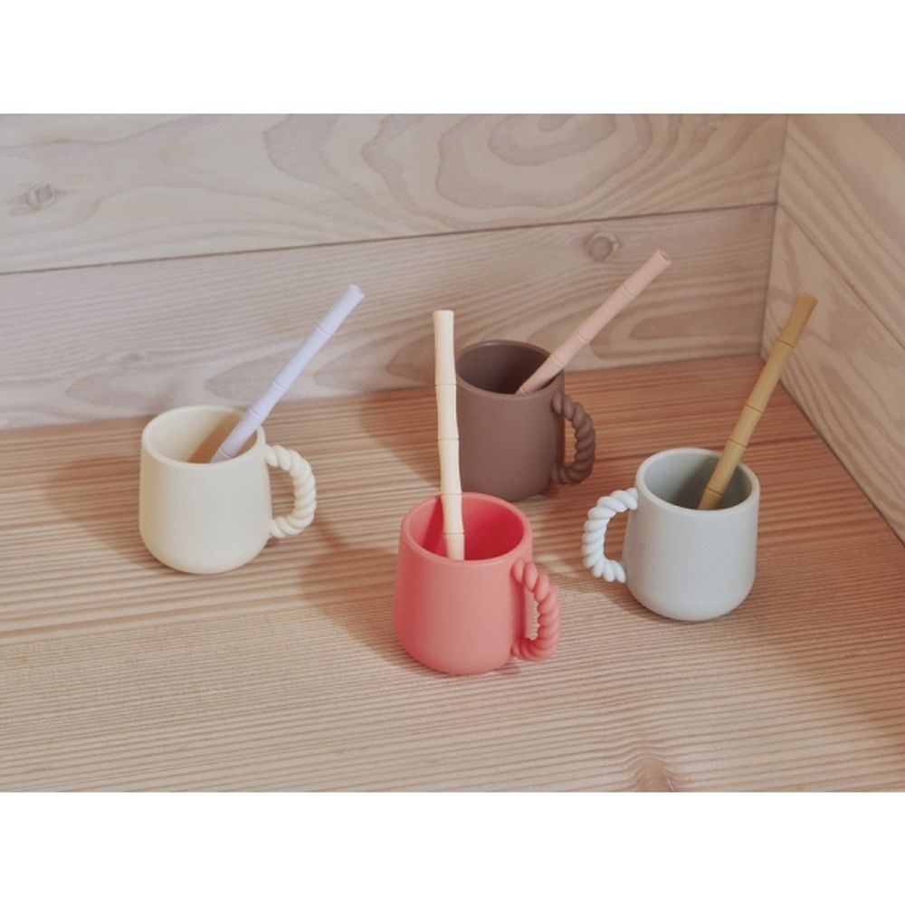 Café et thé - TASSE MOELLEUSE - PAQUET DE 2 - CHOKO / MENTHE PÂLE - OYOY LIVING DESIGN