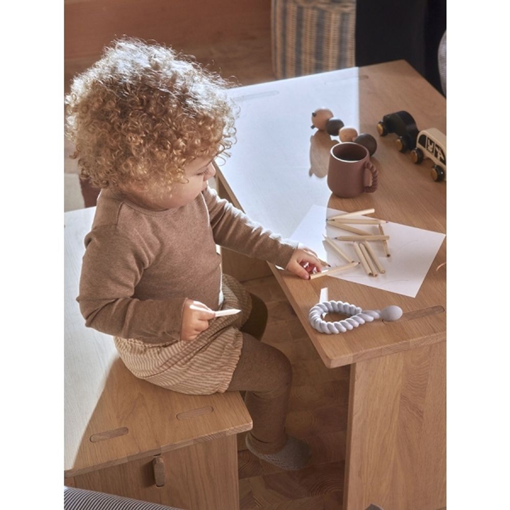 Café et thé - TASSE MOELLEUSE - PAQUET DE 2 - CHOKO / MENTHE PÂLE - OYOY LIVING DESIGN