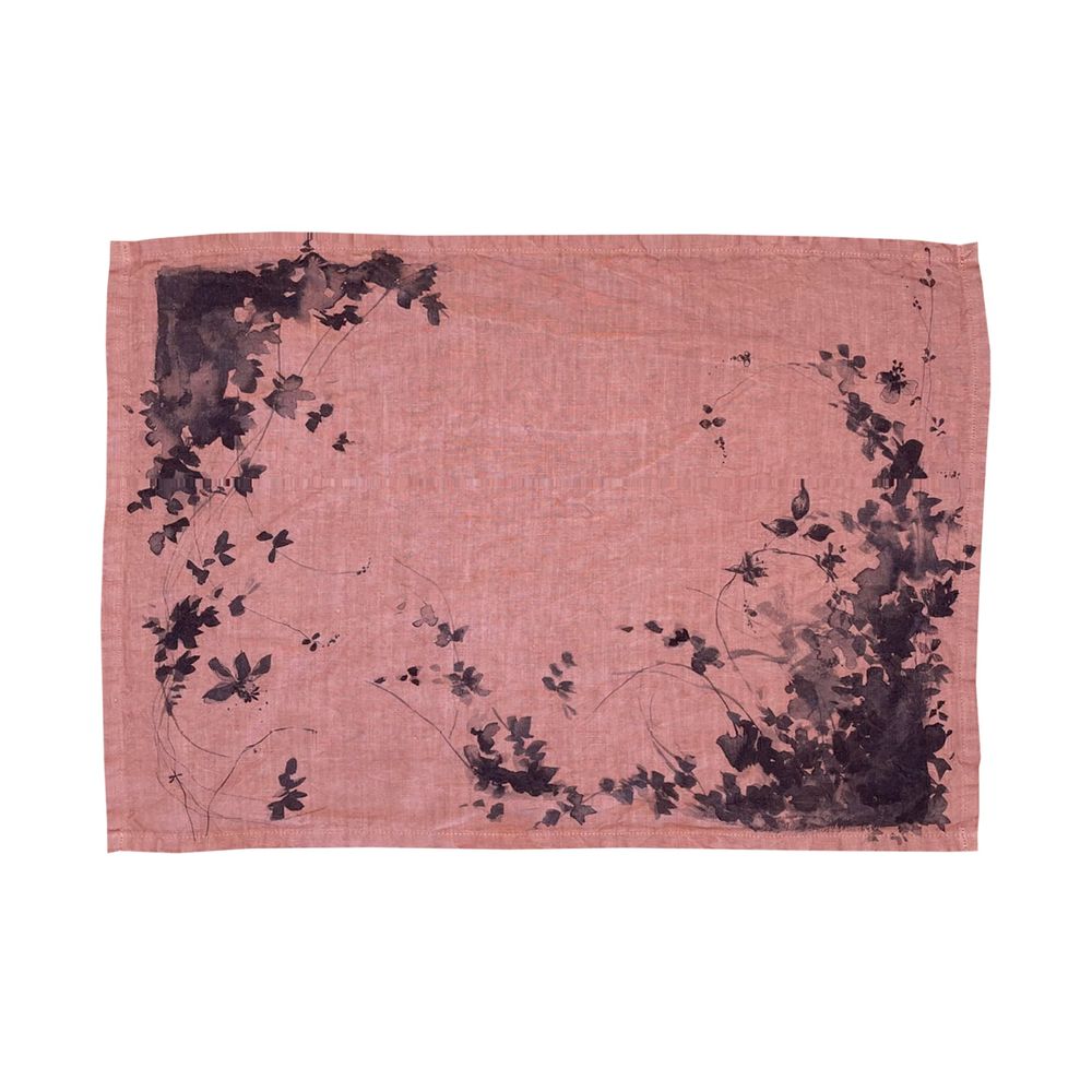 Linge de table textile - Sets de table en lin surteinté. Fabrication en FRANCE - ADALIE ET ELIZA - ILLUSTRE PARIS