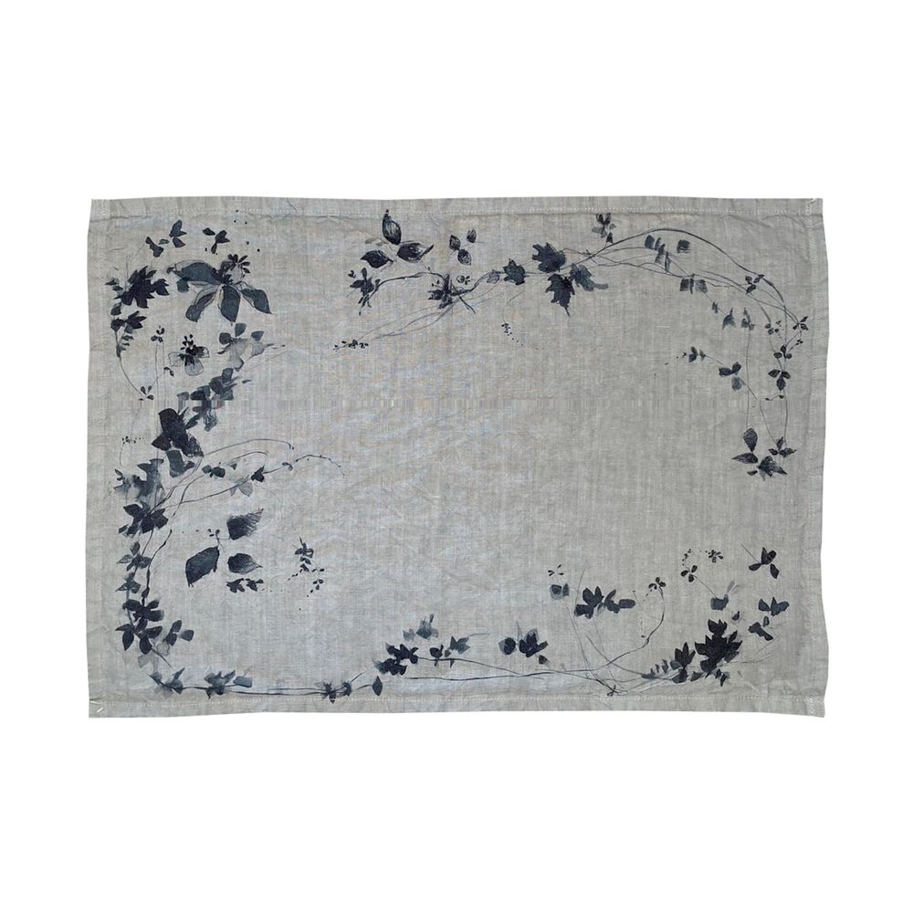 Linge de table textile - Sets de table en lin surteinté. Fabrication en FRANCE - ADALIE ET ELIZA - ILLUSTRE PARIS