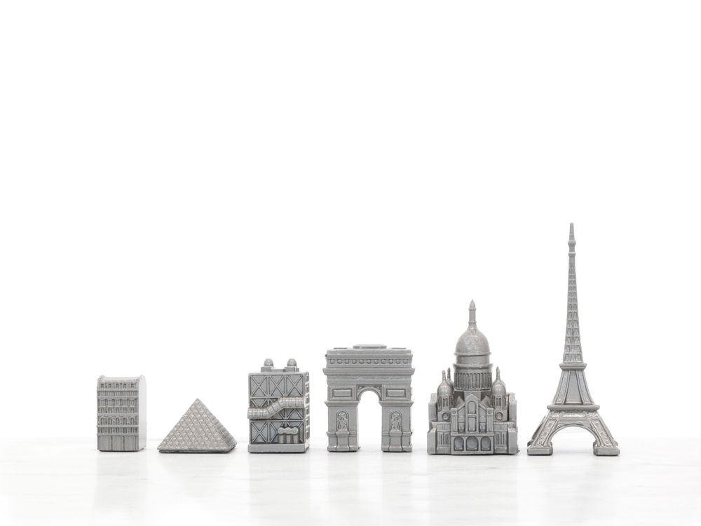 Objets design - Édition Paris en inox - SKYLINE CHESS LTD