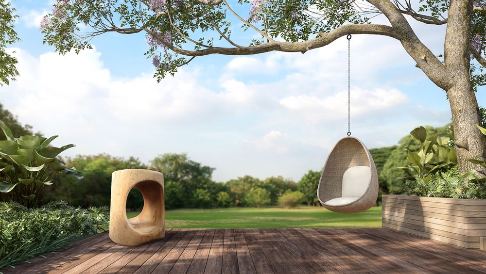 Objets de décoration - UNE FENETRE SUR LE MONDE (Cèdre) - Sculpture - PRESENCE ART & DESIGN
