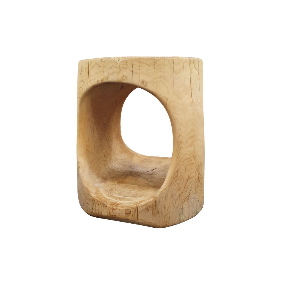 Objets de décoration - UNE FENETRE SUR LE MONDE (Cèdre) - Sculpture - PRESENCE ART & DESIGN