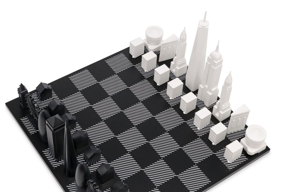 Objets design - New York Vs. Londres Édition Spéciale - SKYLINE CHESS LTD