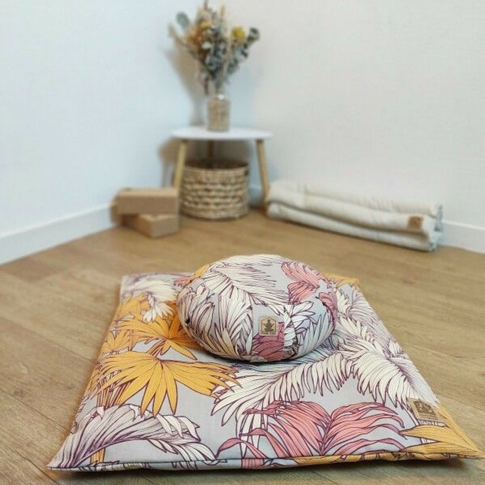 Ottomans - Grey Coco Meditation Set - L'ATELIER DES CREATEURS