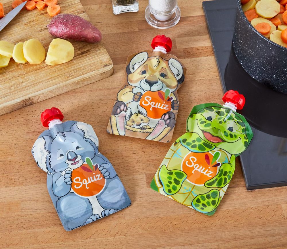 Food storage - SQUIZ Pouches - FILLGOOD