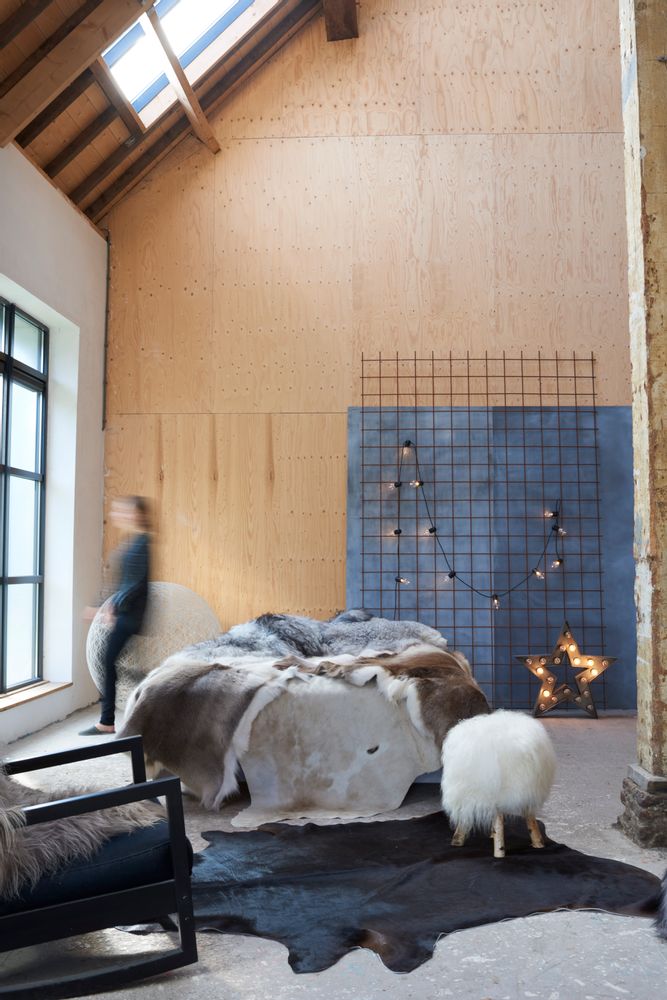 Objets design - DYRESKINN® Tabourets en peau de mouton islandais - DYRESKINN